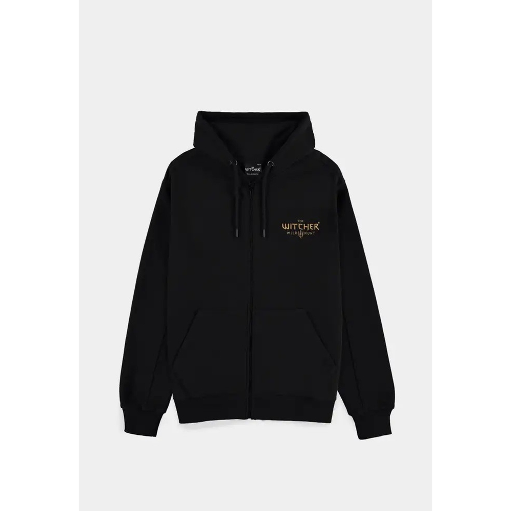 The Witcher - The Wild Hunt Veste zip à capuche - Noir
